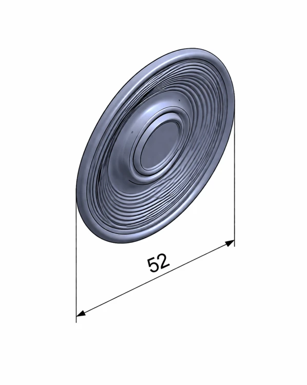 Membrana do pomp dozujących JESCO – nr kat. 40356 (Ø 52 mm).png